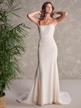 Maggie Sottero Style No. DREW MARIE 23MB724B01 #1 Ivory (gown with Ivory Illusion) thumbnail