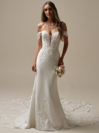 Maggie Sottero Style No. YARA (25MK263A01 - Unlined bodice, Plunge) #3 Ivory (gown with Natural Illusion) thumbnail